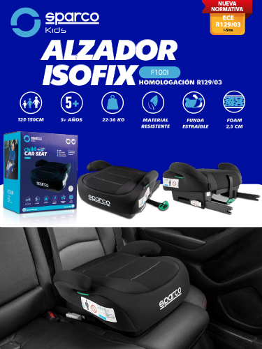 ALZADOR ISOFIX SPARCO